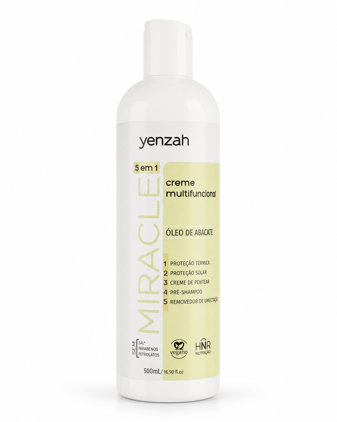 Creme Multifuncional 5 em 1 Yenzah Miracle 500ml