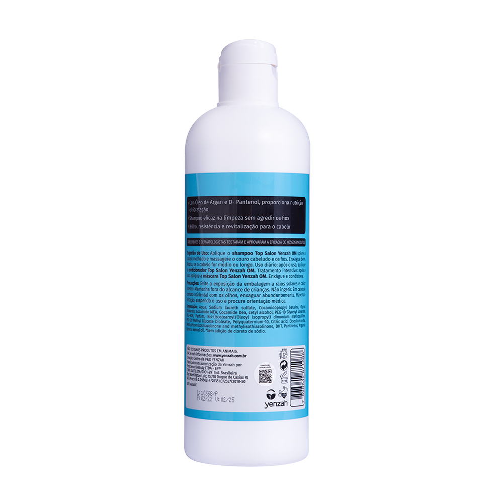 Shampoo Yenzah OM Top Salon 500ml