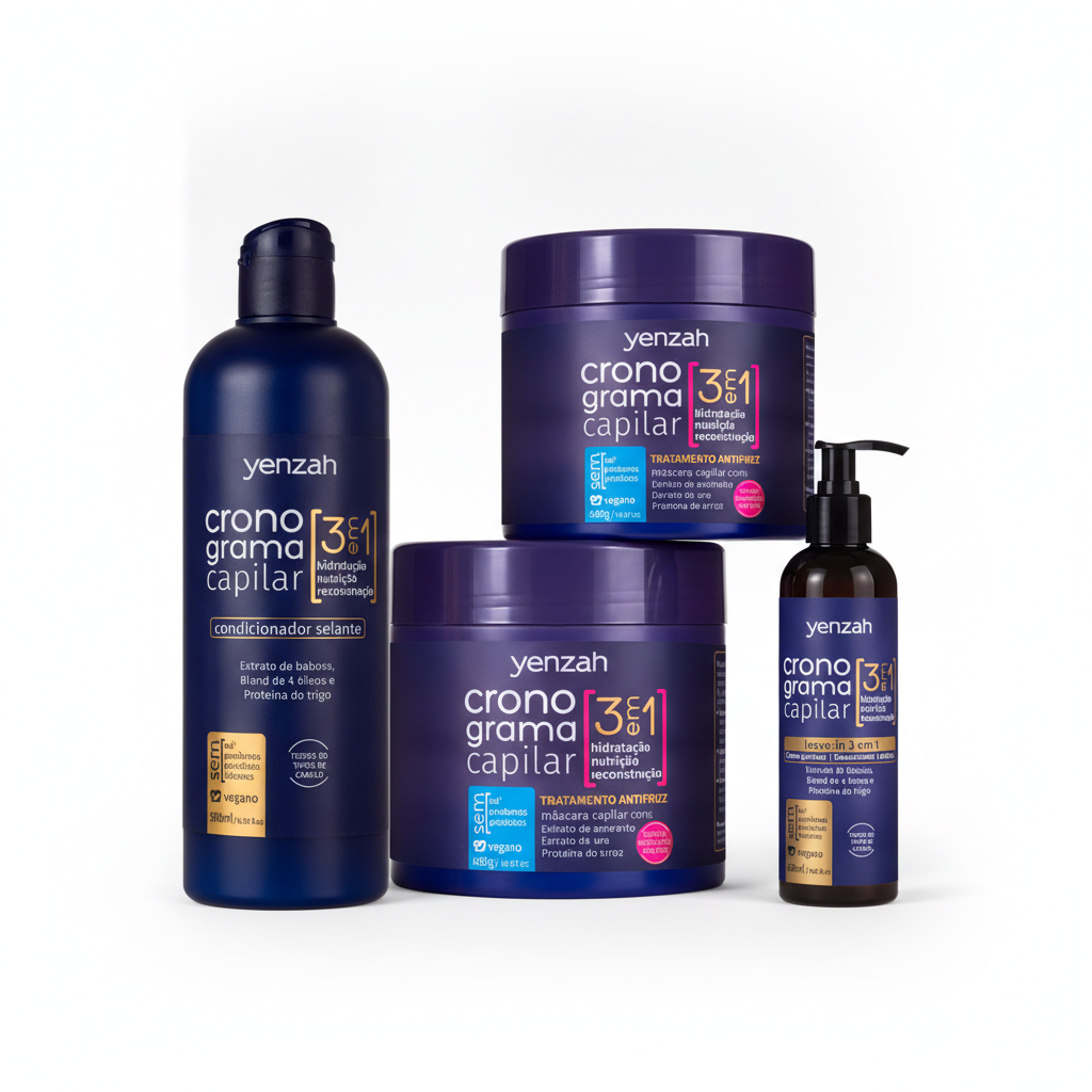 Kit Cronograma Antifrizz