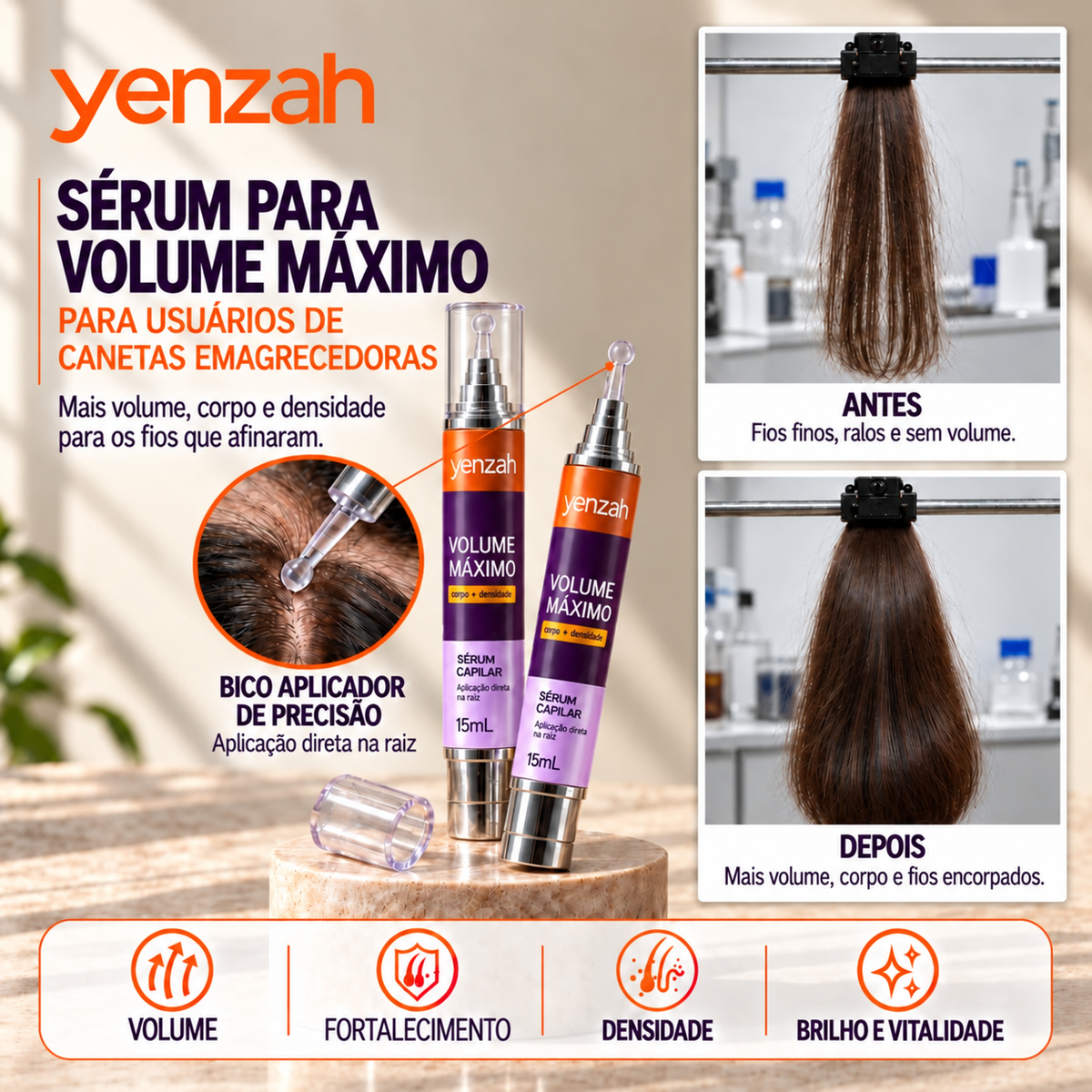 Sérum para Volume Máximo
