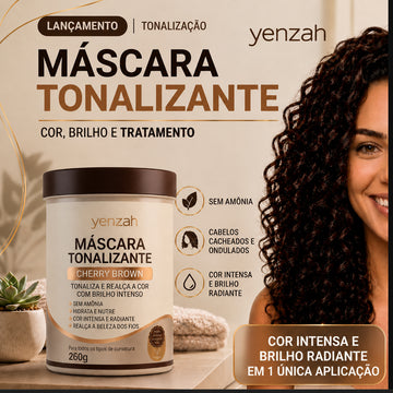 Máscara Tonalizante Cherry Brown