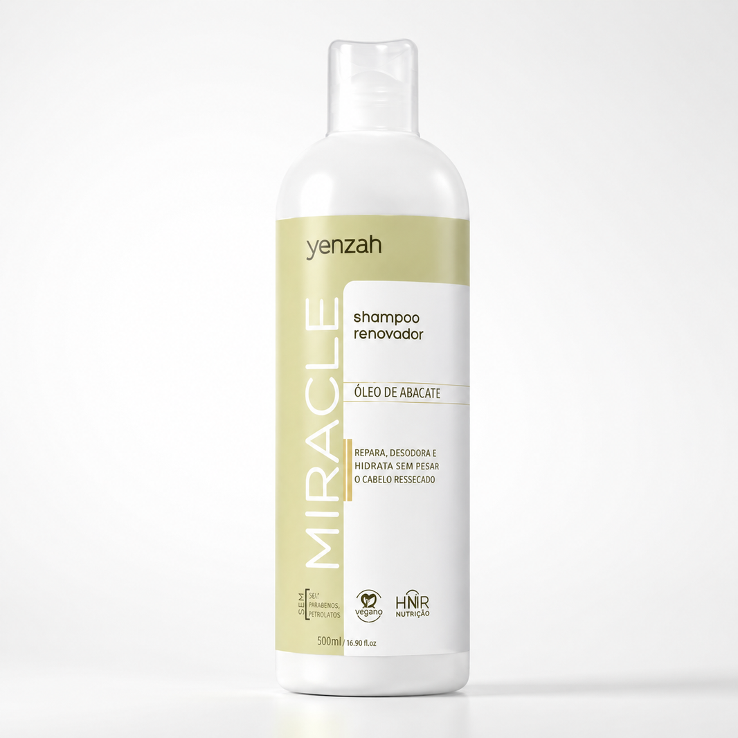 Shampoo Yenzah Miracle Abacate 500ml