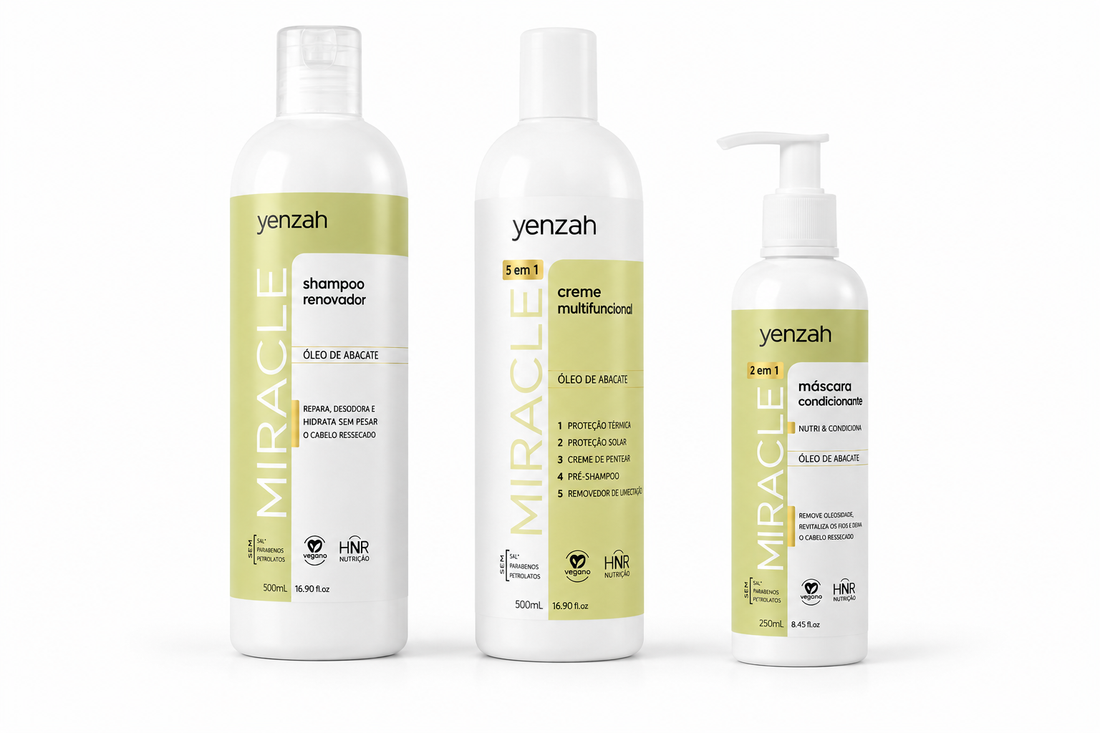 Kit Miracle Nutrição 3 passos