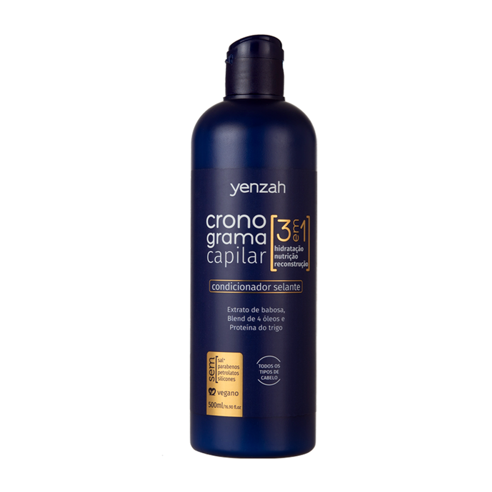 Condicionador selante Yenzah Cronograma Capilar 3 em 1 500ml