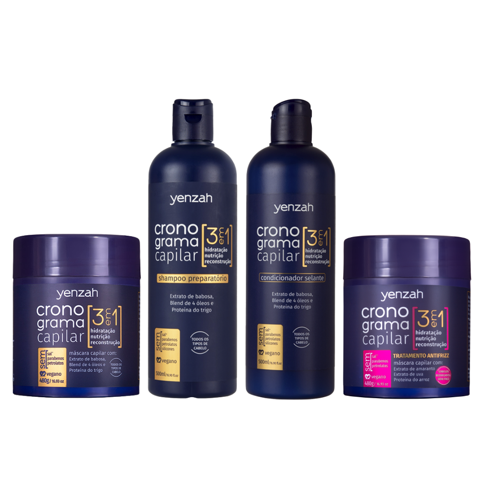 Kit Cronograma Antifrizz