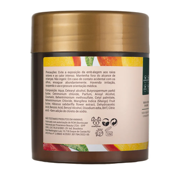 Máscara Bonita por Natureza Manga e Hibisco 480g