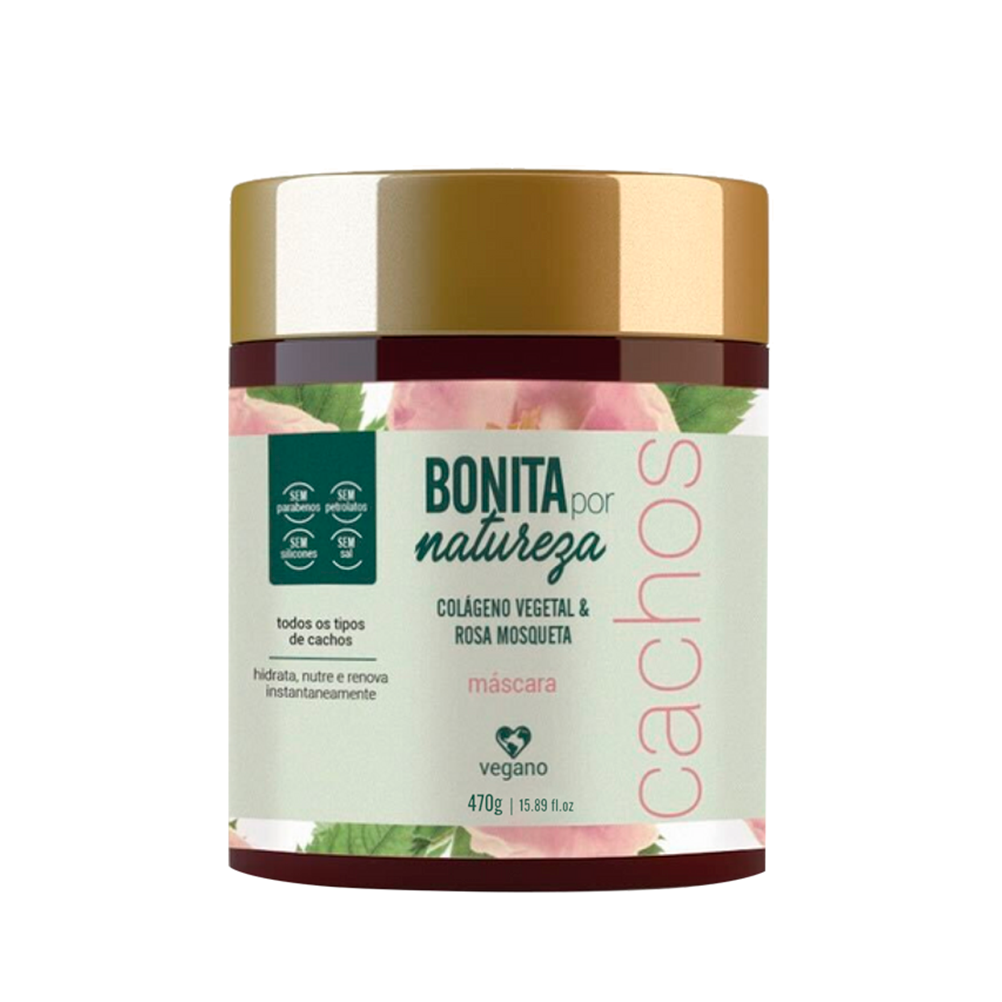 Máscara Bonita por Natureza Rosa Mosqueta 470g