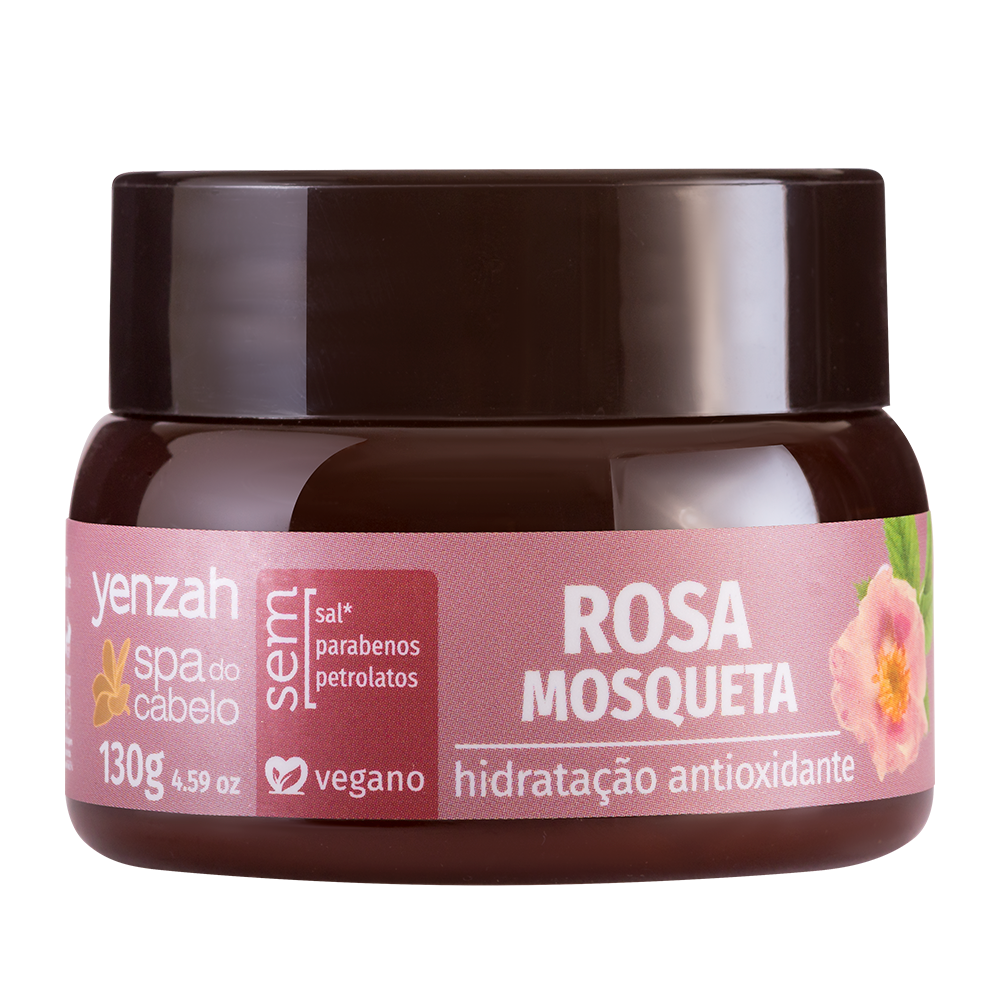 Máscara Yenzah Spa do Cabelo Rosa Mosqueta 130g
