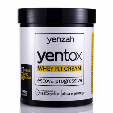 Yenzah Whey Fit Cream Kit Escova Progressiva Yentox 840g